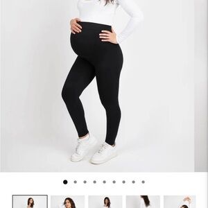 Maternity Black Leggings bundle 2 pair